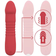 Cargar imagen en el visor de la galería, VIBRADOR PLATEADO ORION