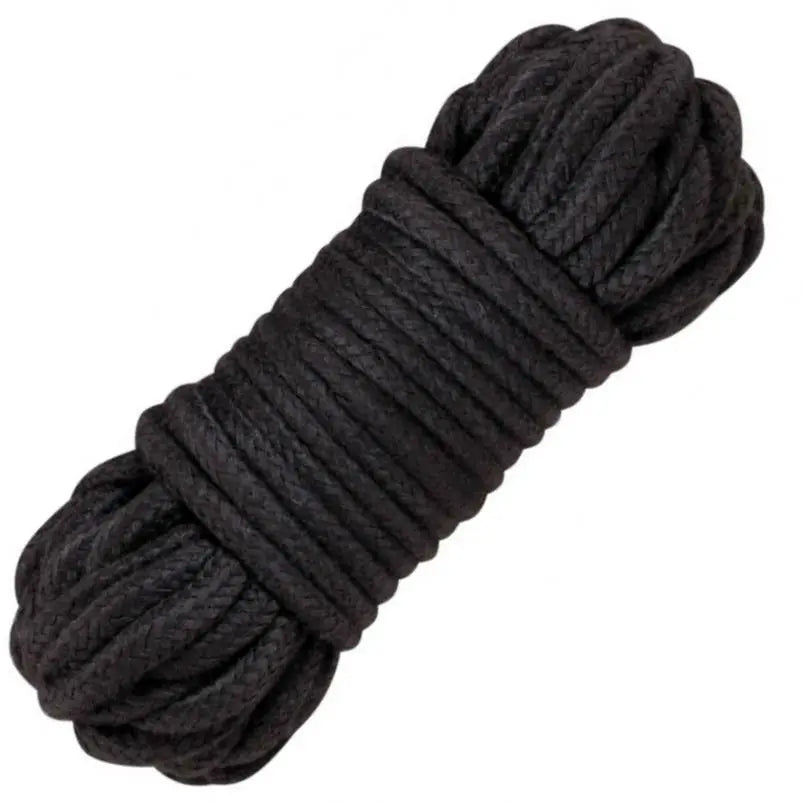 cuerda bondage negra y roja Sado BDSM 10 metros